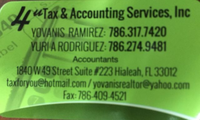 4u Tax & Accounting Services, Inc