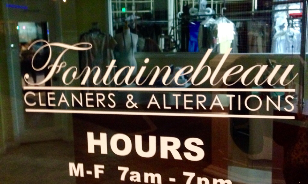 FONTAINEBLEAU CLEANERS INC.