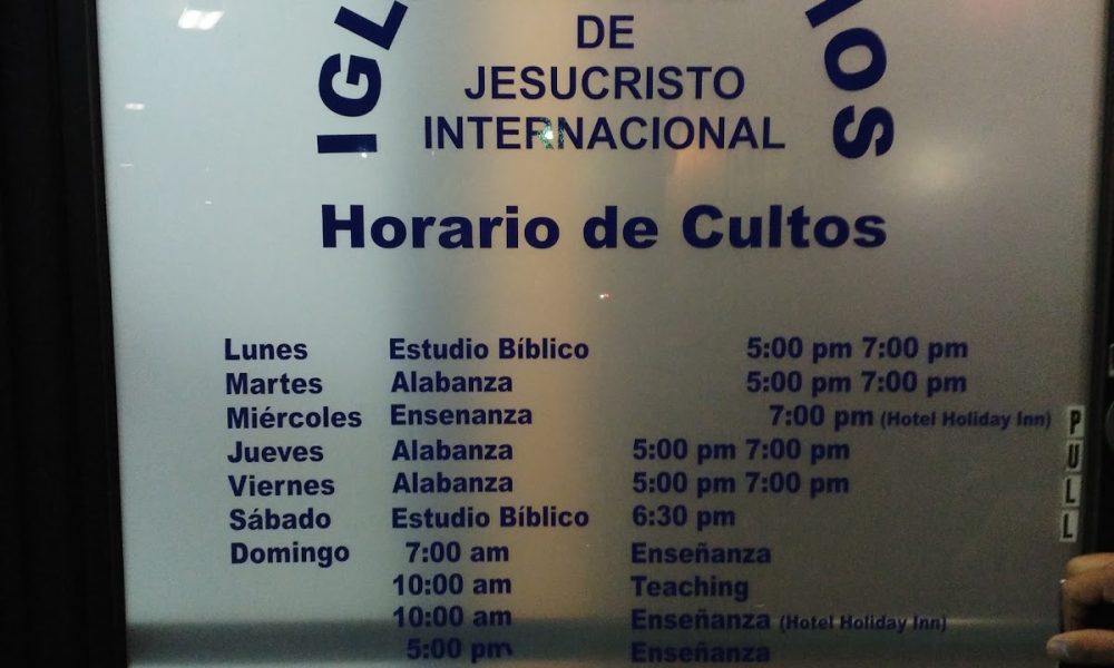 Church of God Ministry of Jesus Christ Intl.-Iglesia de Dios Ministerial - IDMJI