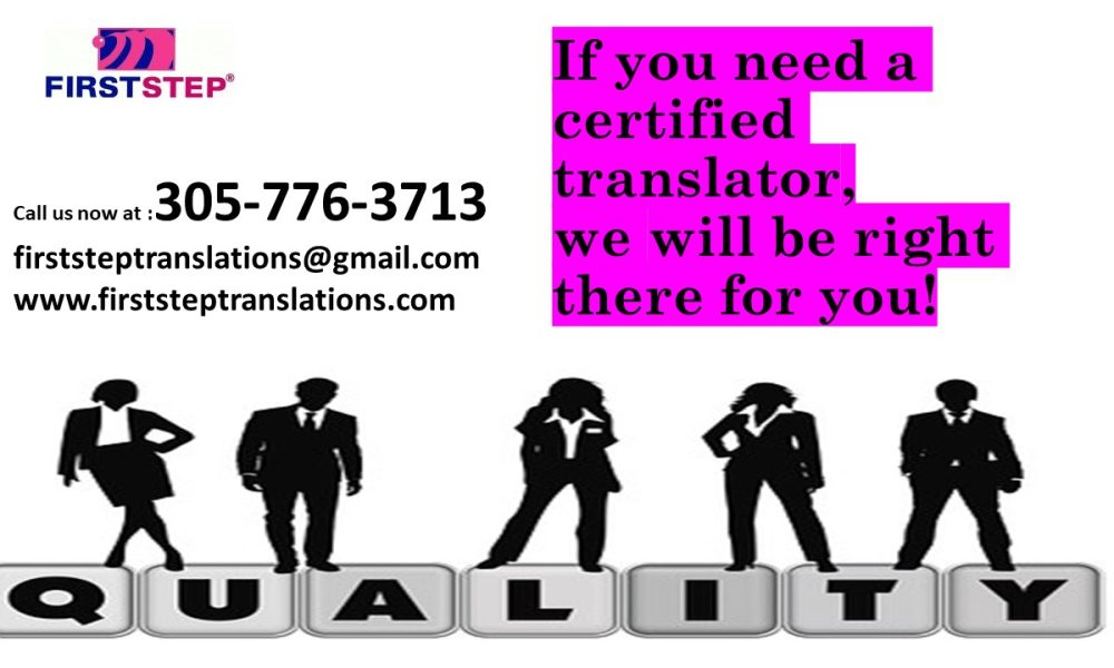 FIRST STEP TRANSLATIONS CORPORATION