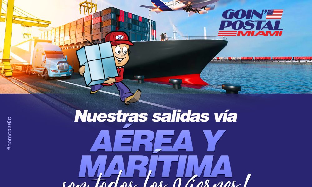 Goin' Postal Miami/ DHL- FedEx- USPS Postal Office- Envíos Puerta a Puerta- Freight Cargo
