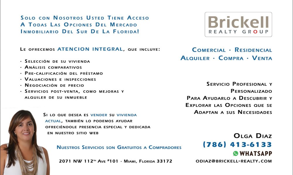 Olga Diaz Brickell Realty Group