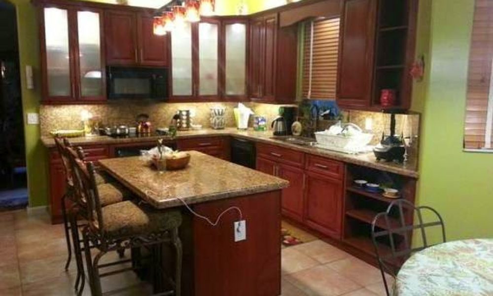 HIGH END CABINETS &amp; COUNTER TOPS