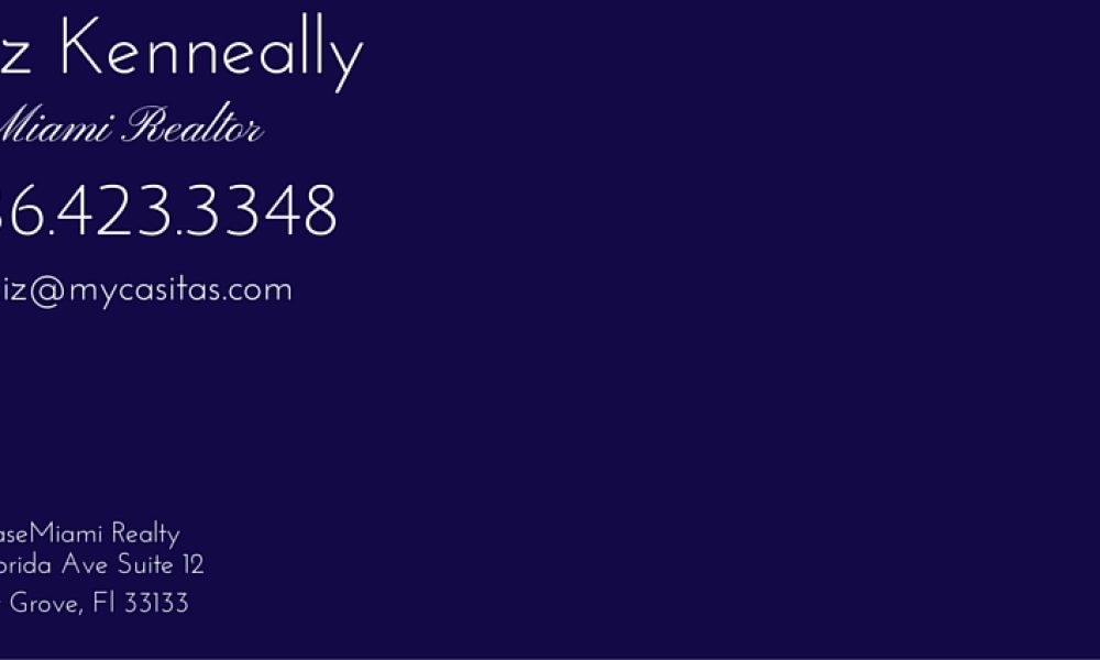 Liz Kenneally-Miami Realtor
