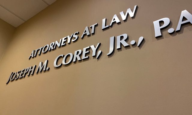 Attorneys at Law Joseph M. Corey, Jr., P.A.