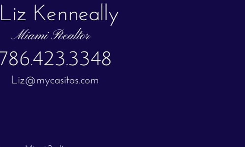 Liz Kenneally-Miami Realtor