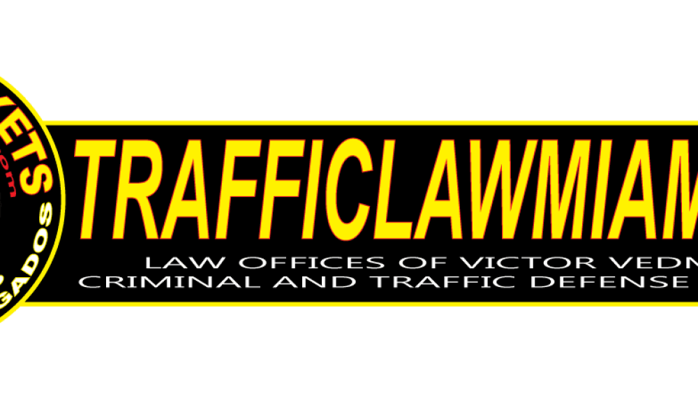 Traffic Tickets - Law Offices of Victor Vedmed PA
