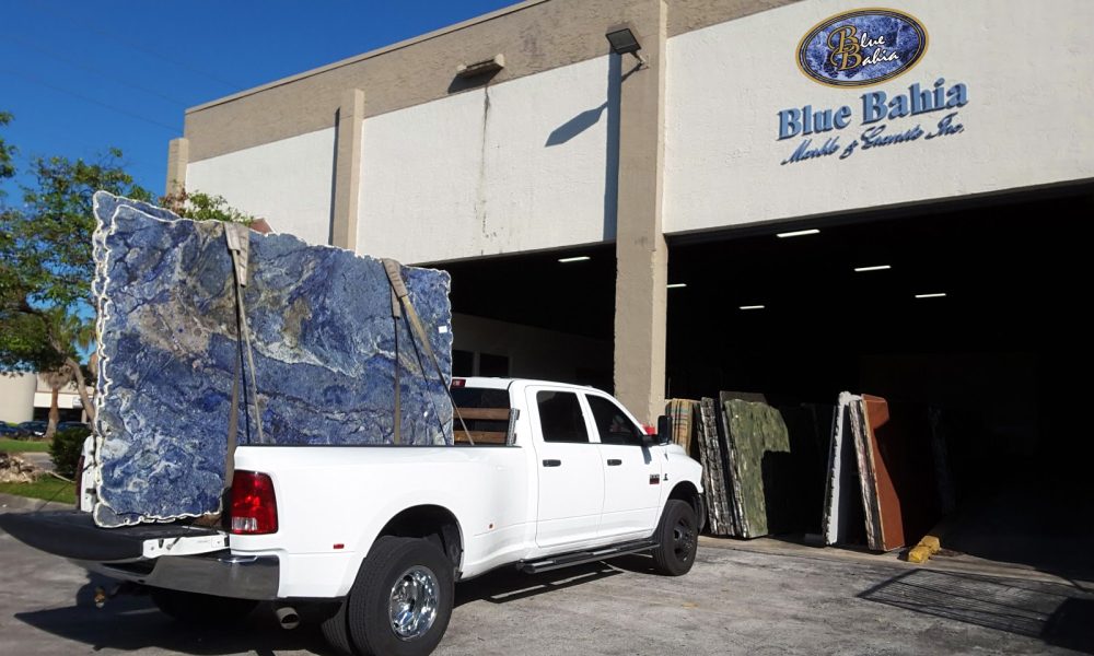 Blue Bahia Marble &amp; Granite