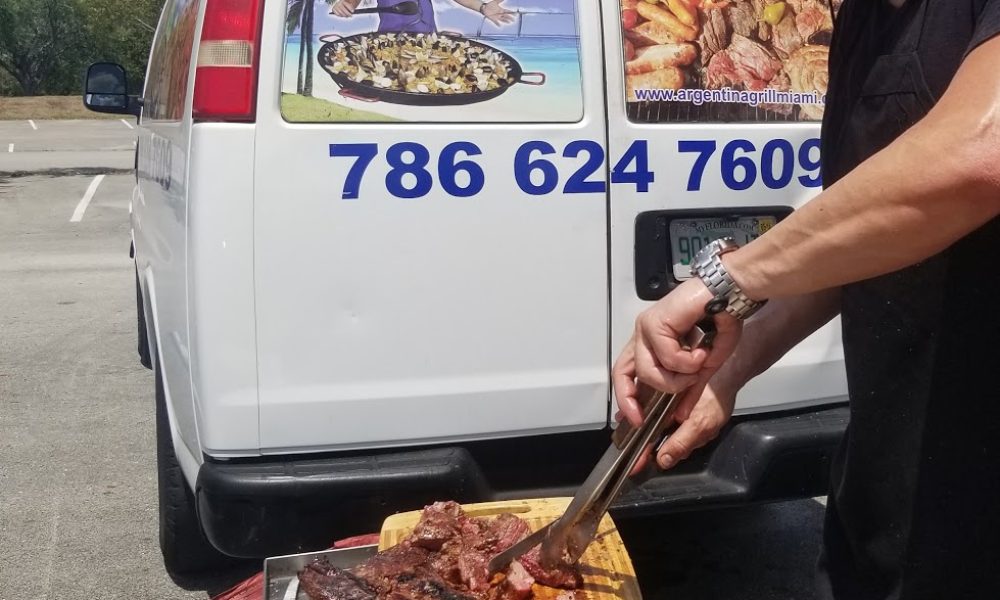Catering Services On Site. Parrillada Argentina in Miami