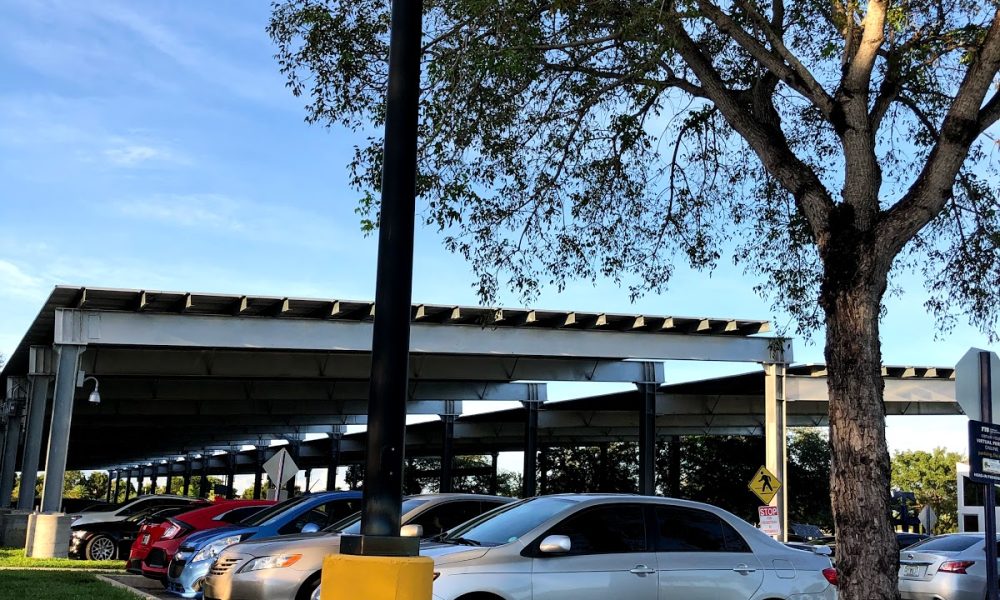 Engineering center Parking lot