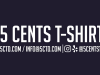 5 Cents T-shirt Design