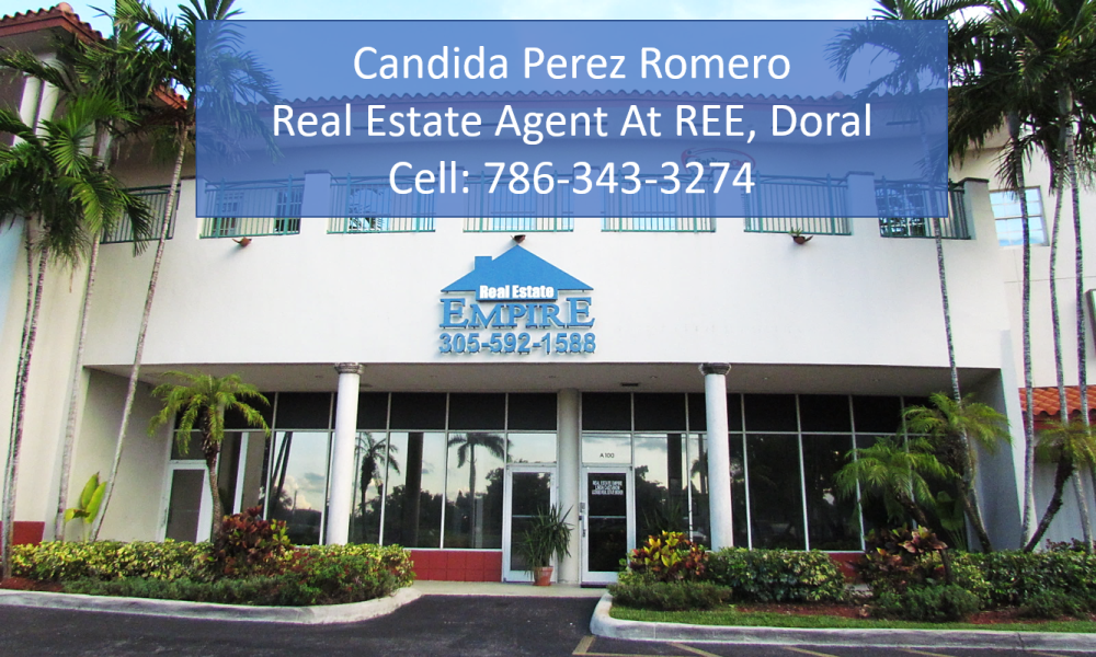 Candida Perez Romero - Doral Real Estate Agent - Real Estate Empire Group
