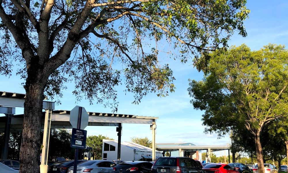Engineering center Parking lot