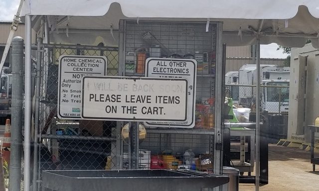 Home Chemical Collection Centers